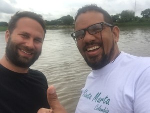 The other passenger, he really warmed up to me after a rough start